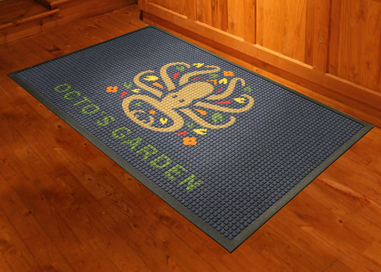 Hi-Res Waffle Dam Logo Mat