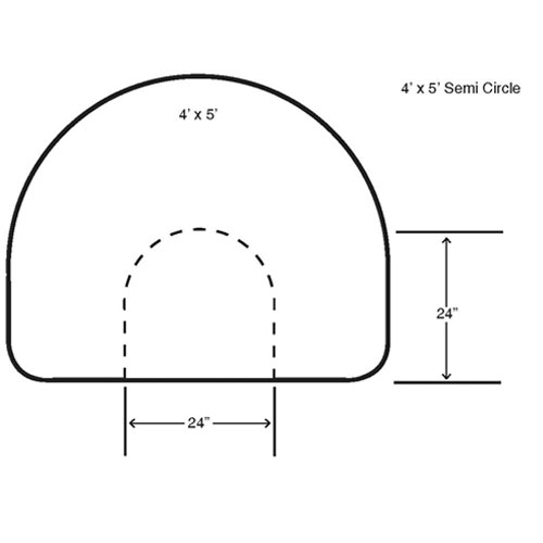 Superior Domed Salon Mat